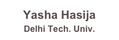 Yasha Hasija
Delhi Tech. Univ.